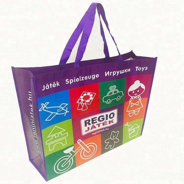 折りたたみ式 カスタム印刷 ラミネート PP 不織布